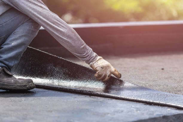 Professional Emergency Waterproofing technician working in Walkerton, IN